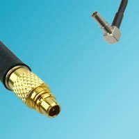 MMCX Male to MS162 Male Right Angle RF Coaxial Cable
