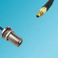 MMCX Male to N Bulkhead Female RF Coaxial Cable