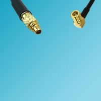 MMCX Male to SMB Female Right Angle RF Coaxial Cable