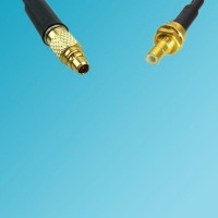 MMCX Male to SMB Bulkhead Male RF Coaxial Cable
