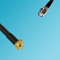 MMCX Male Right Angle to Mini UHF Female RF Coaxial Cable