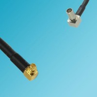 MMCX Male Right Angle to MS147 Male Right Angle RF Coaxial Cable