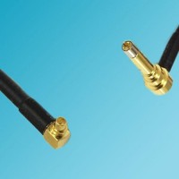 MMCX Male Right Angle to MS156 Male Right Angle RF Coaxial Cable