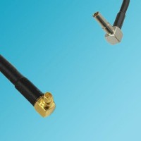 MMCX Male Right Angle to MS162 Male Right Angle RF Coaxial Cable