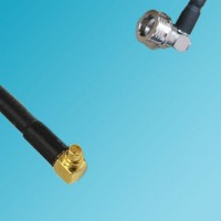 MMCX Male Right Angle to QN Male Right Angle RF Coaxial Cable