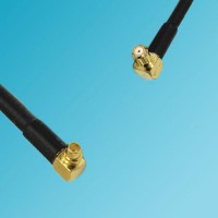 MMCX Male Right Angle to RP MCX Male Right Angle RF Coaxial Cable