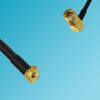 MMCX Male Right Angle to RP SMA Male Right Angle RF Coaxial Cable