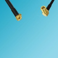 MMCX Male Right Angle to SMB Female Right Angle RF Coaxial Cable
