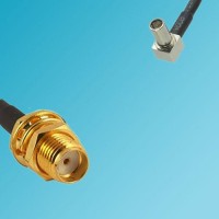 MS147 Male Right Angle to SMA Bulkhead Female RF Coaxial Cable
