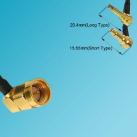 MS156 Male Right Angle to SMA Male Right Angle RF Coaxial Cable