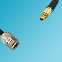 N Female to RP MMCX Male RF Coaxial Cable