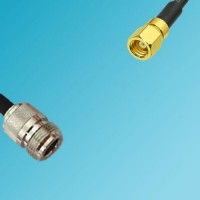 N Female to SSMC Female RF Coaxial Cable