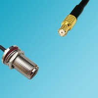 N Bulkhead Female to RP MCX Male RF Coaxial Cable
