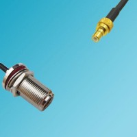 N Bulkhead Female to SMB Male RF Coaxial Cable