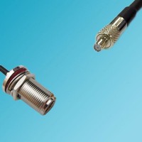 TS9 Female to N Bulkhead Female RF Cable