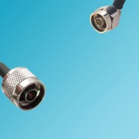 N Male to N Male Right Angle RF Coaxial Cable