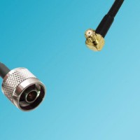N Male to RP MCX Male Right Angle RF Coaxial Cable