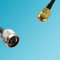 N Male to RP SMA Male RF Coaxial Cable
