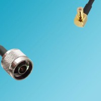 N Male to SMB Male Right Angle RF Coaxial Cable
