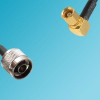 N Male to SMC Female Right Angle RF Coaxial Cable