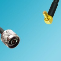 N Male to SSMB Male Right Angle RF Coaxial Cable