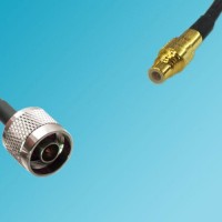 SSMC Male to N Male RF Cable
