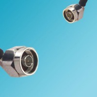 N Male Right Angle to N Male Right Angle RF Coaxial Cable