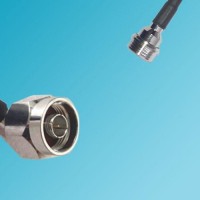 N Male Right Angle to QN Male RF Coaxial Cable