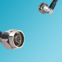 N Male Right Angle to QN Male Right Angle RF Coaxial Cable