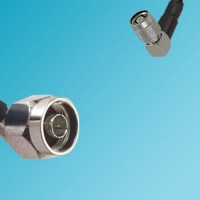 N Male Right Angle to RP TNC Male Right Angle RF Coaxial Cable
