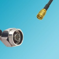N Male Right Angle to SMB Female RF Coaxial Cable