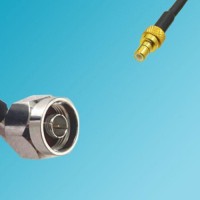 N Male Right Angle to SMB Male RF Coaxial Cable
