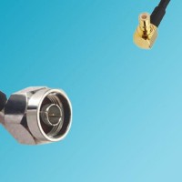 N Male Right Angle to SMB Male Right Angle RF Coaxial Cable