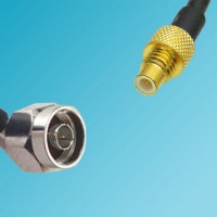 N Male Right Angle to SMC Male RF Coaxial Cable