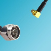 N Male Right Angle to SMP Female Right Angle RF Cable