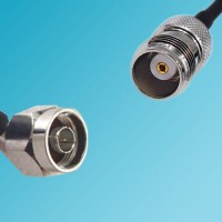 TNC Female to N Male Right Angle RF Cable