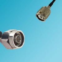 N Male Right Angle to TNC Male RF Coaxial Cable