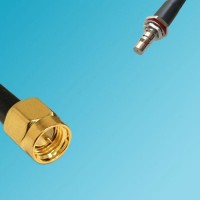 QMA Bulkhead Female to SMA Male RF Coaxial Cable