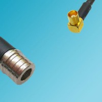MCX Female Right Angle to QMA Male RF Coaxial Cable