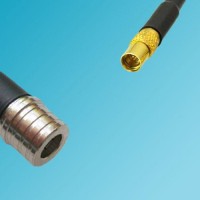 MMCX Female to QMA Male RF Coaxial Cable
