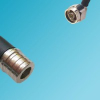 N Male Right Angle to QMA Male RF Coaxial Cable