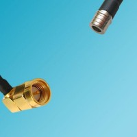 QMA Male to SMA Male Right Angle RF Coaxial Cable