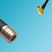 QMA Male to SMB Female Right Angle RF Cable