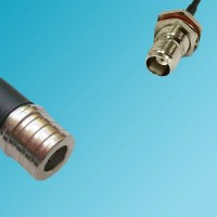 QMA Male to TNC Bulkhead Female RF Coaxial Cable