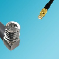 MCX Male to QMA Male Right Angle RF Cable