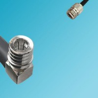 N Female to QMA Male Right Angle RF Coaxial Cable