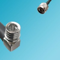 N Male to QMA Male Right Angle RF Coaxial Cable