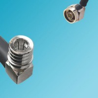 N Male Right Angle to QMA Male Right Angle RF Coaxial Cable