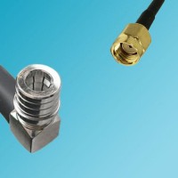 QMA Male Right Angle to RP SMA Male RF Cable