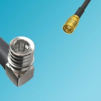 QMA Male Right Angle to SMB Female RF Cable